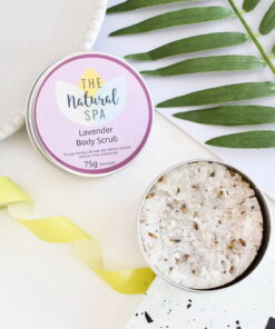 Kroppsskrubb - Lavendel - The Natural Spa (75g)