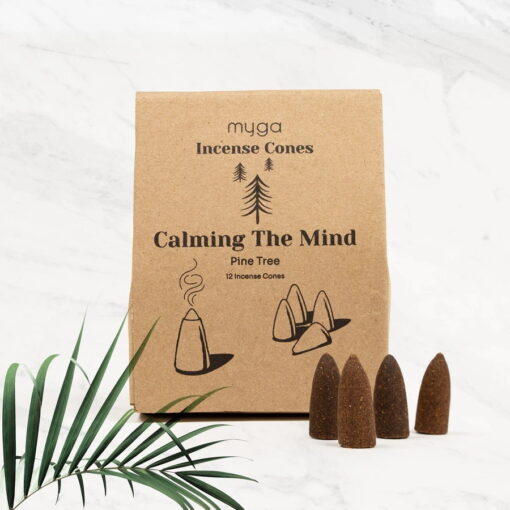 Røkelseskjegler - Calming The Mind - Pine Tree
