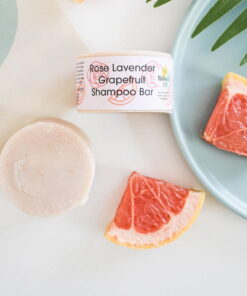 Shampoo bar - Rose, grapefrukt og lavendel 60g