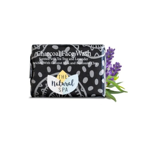 Face Wash med Aktivt Kull for Mild Eksfoliering (75g)