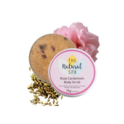 Kroppsskrubb - Rose og kardemomme (75g)